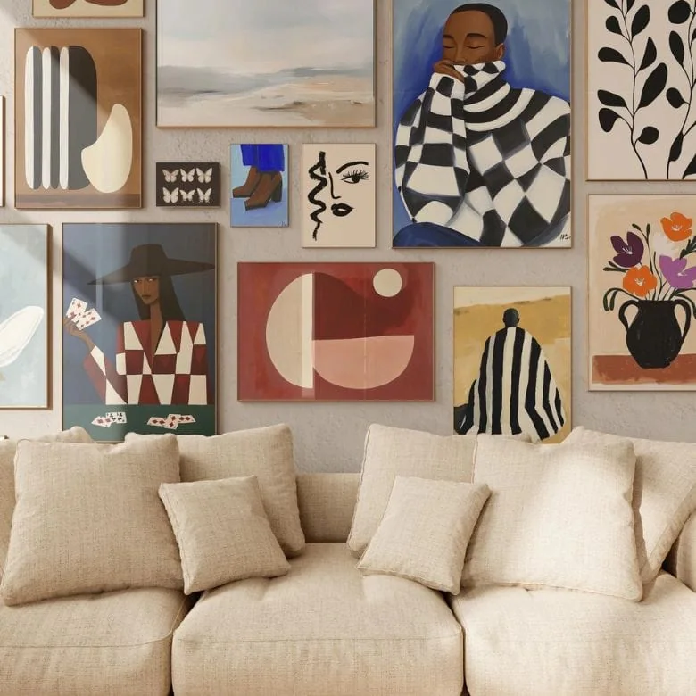 Modern Wall Art Bundle of Art Prints