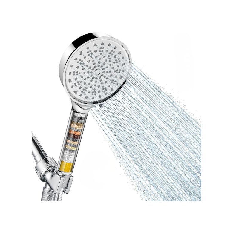 filtered handheld shower head