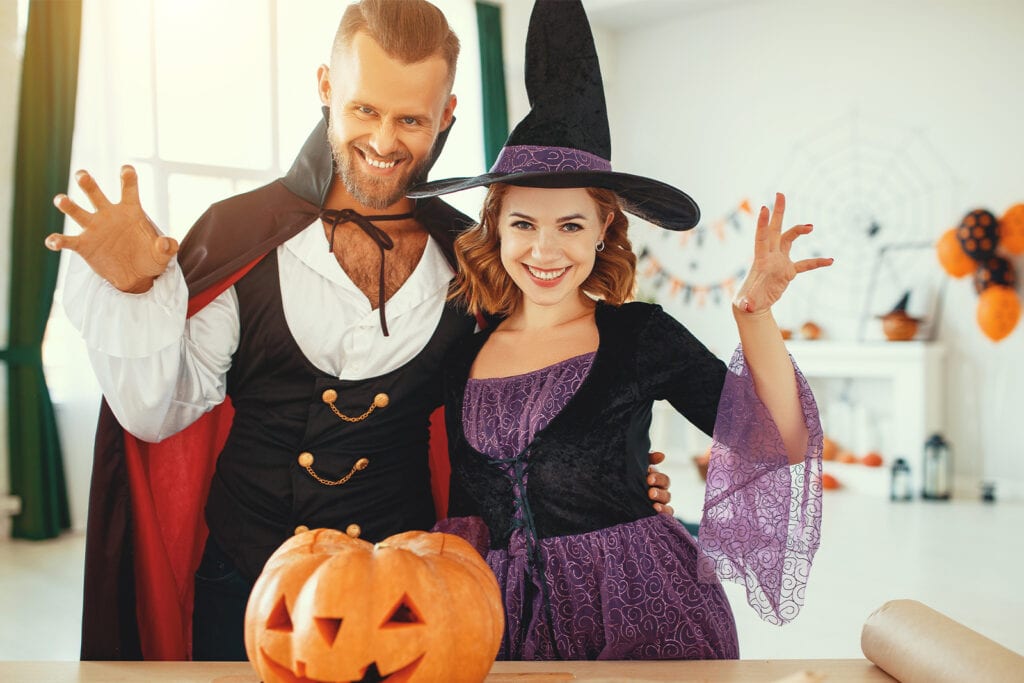 witch and warlock costumes