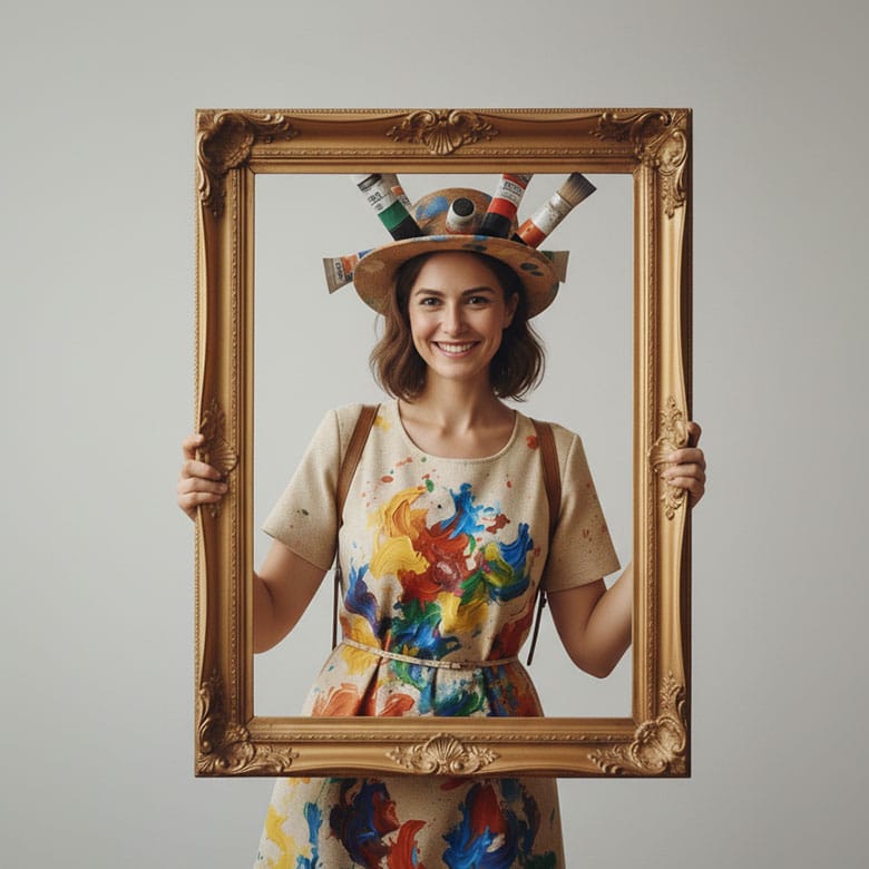diy funny halloween costume work of art