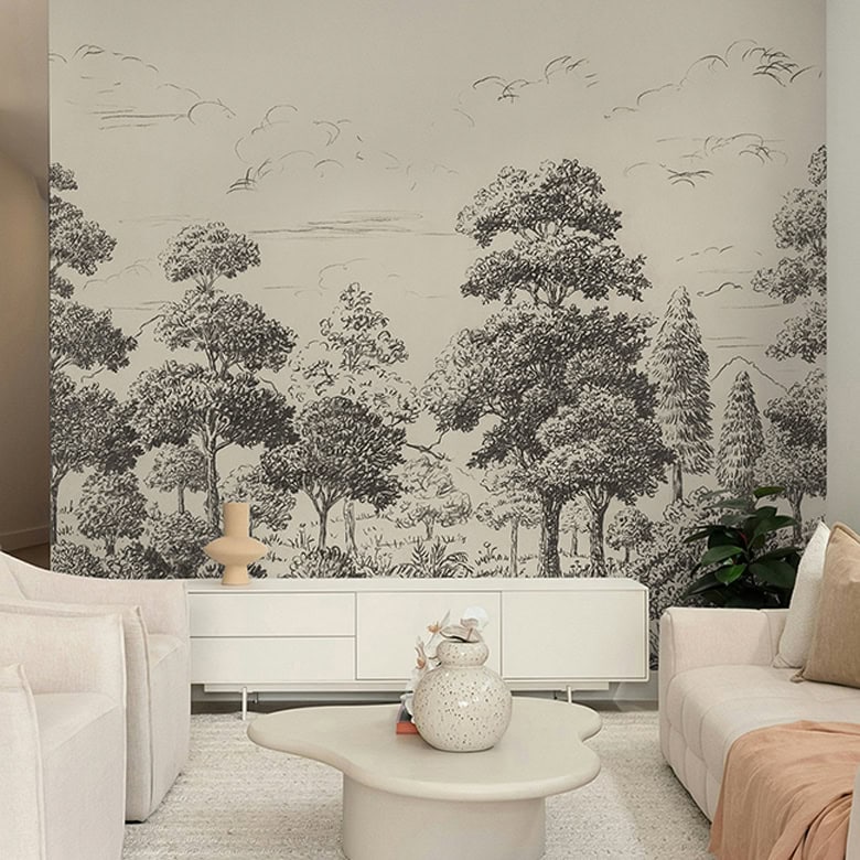 wall pops scott living sylva mural