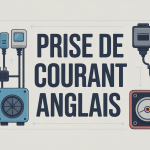 illustration prise de courant en anglais dans plusieurs contextes