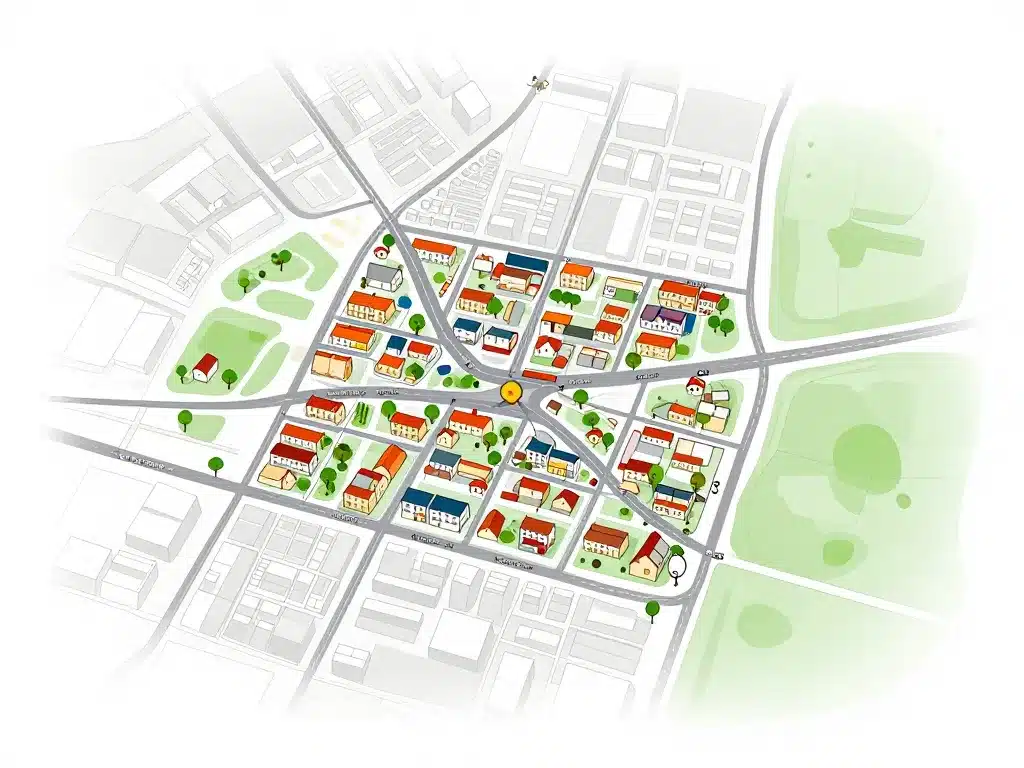 Diagramme concept Rue des Prés localisation France
