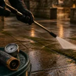 Quelle puissance pour un Karcher : nettoyeur 110 à 210 bars sur terrasse