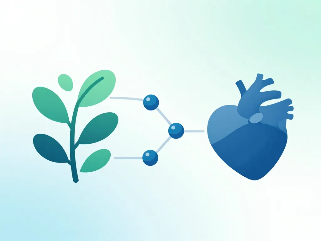 griffonia et rythme cardiaque diagramme conceptuel