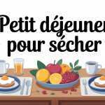 petit dejeuner pour secher table equilibree