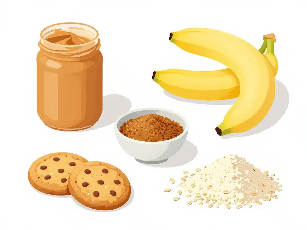 recette cookie beurre de cacahuete healthy ingrédients équilibrés