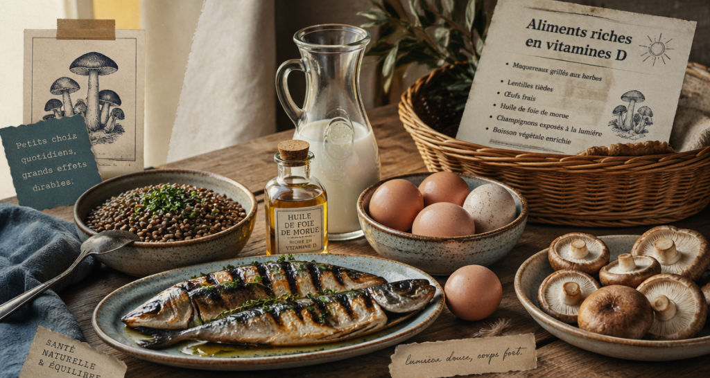 Vitamine D : 15 µg par jour pour protéger vos os et renforcer votre immunité