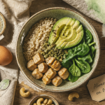bol zen avec aliment riche en tryptophane