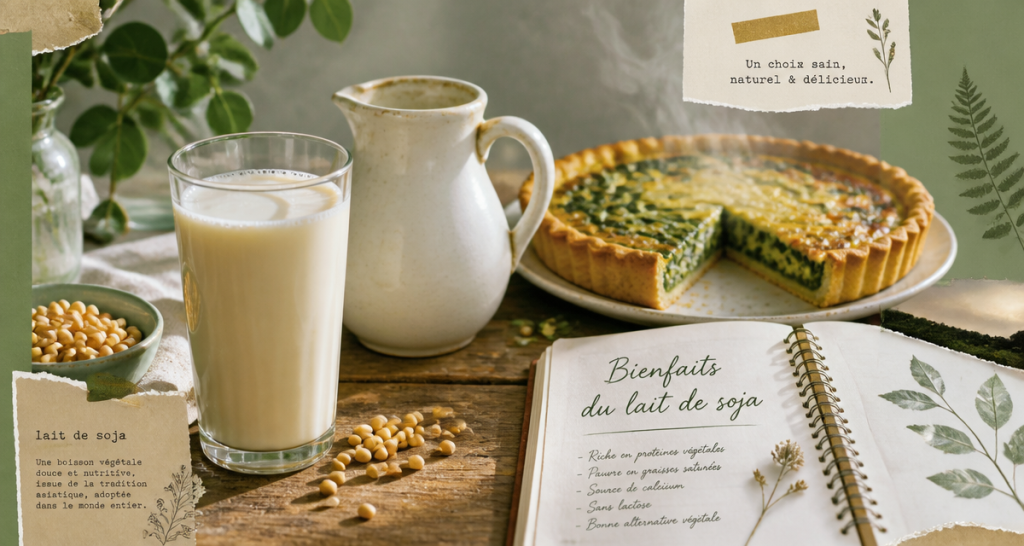Lait de soja : 9 acides aminés essentiels et 32 kcal pour optimiser votre santé