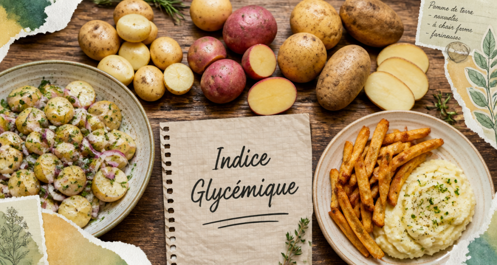 Indice glycémique de la pomme de terre : 4 méthodes de cuisson pour mieux contrôler votre glycémie