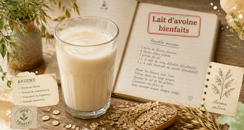 Lait d&rsquo;avoine : bienfaits santé, atouts digestifs et réalité nutritionnelle