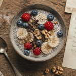 les graines de chia bienfaits bol pudding fruits