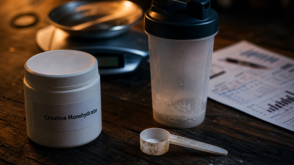 La meilleure créatine pour la force : monohydrate, Creapure® et prix par jour