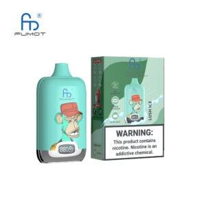 Fumot Digital Box 12000 Strawberry Ice Einweg-Vape
