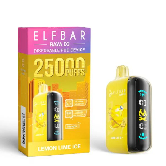 ELF BAR RAYA D3 25000 Lemon Lime Ice – Bild 2