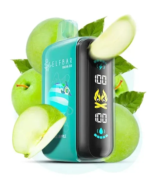 ELF BAR RAYA D3 25000 Double Apple
