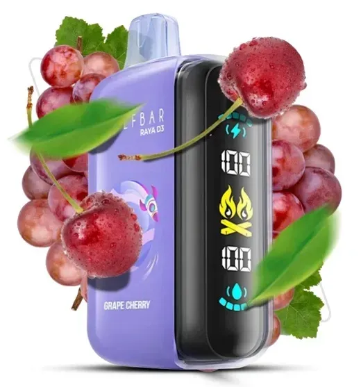 ELF BAR RAYA D3 25000 Grape Cherry