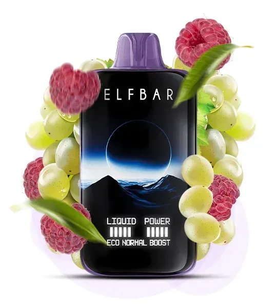 Elf Bar Moon Night 40000 Grape Raspberry – Bild 2