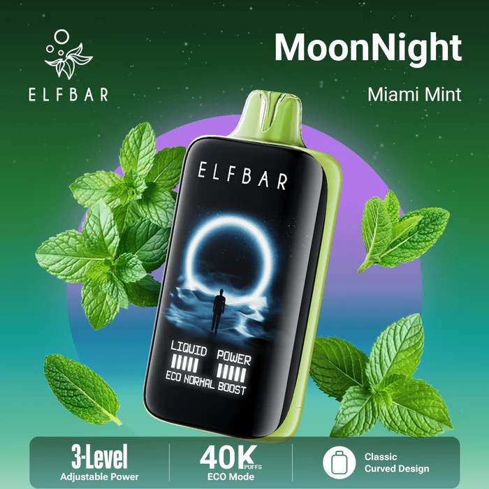 Elf Bar Moon Night 40000 Miami Mint
