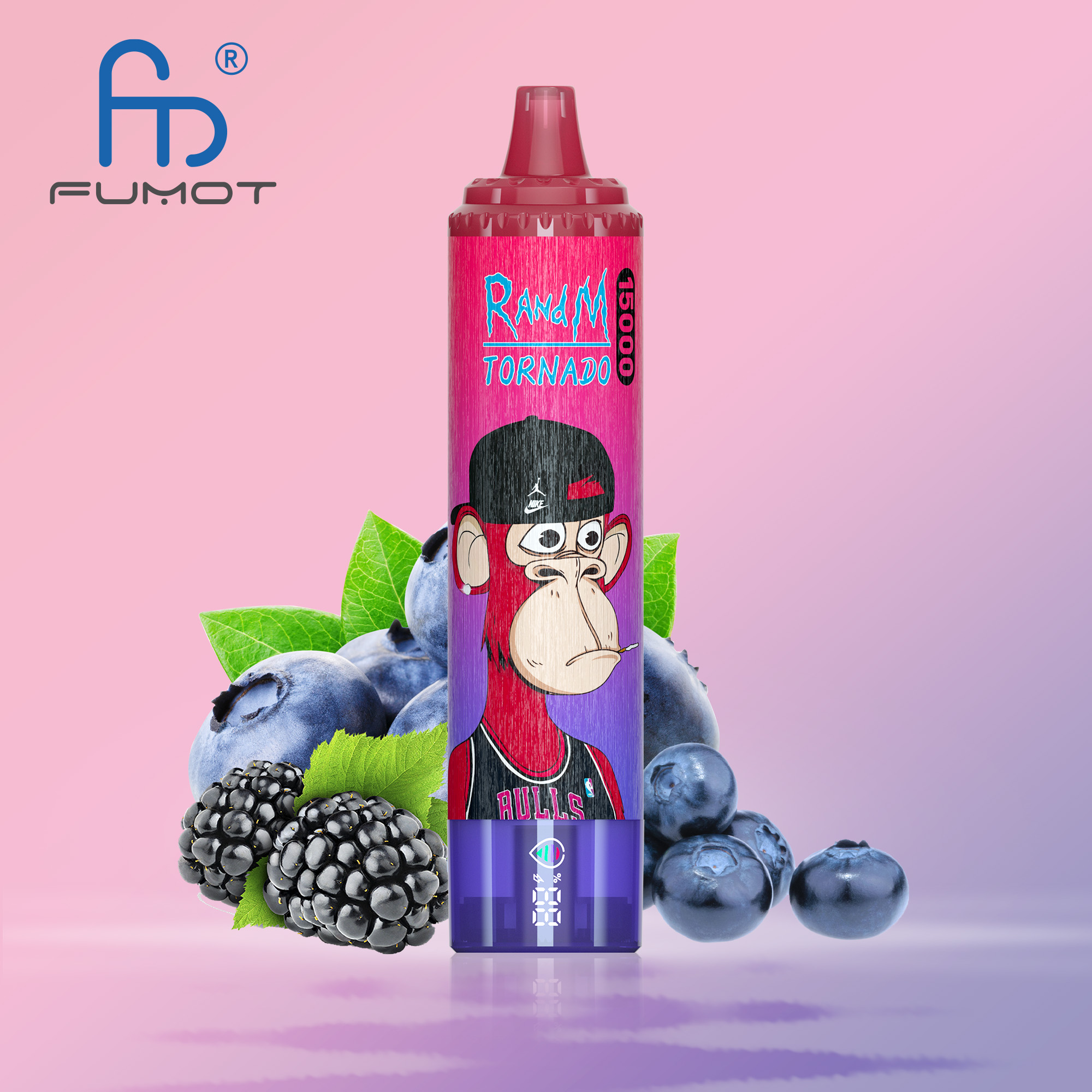 Fumot Tornado 15000 Bluesour Raspberry