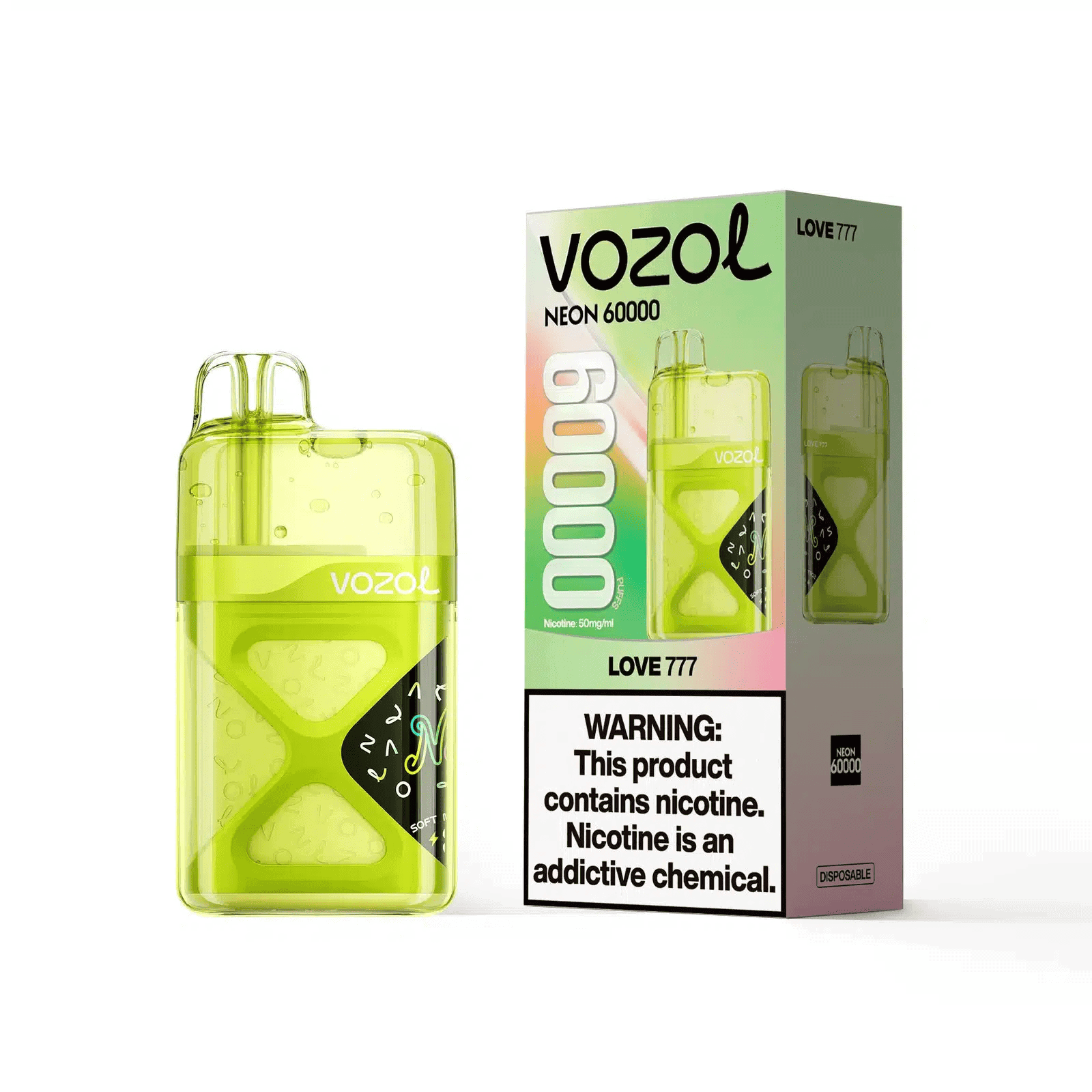 Vozol Neon 60000 Love 777 – Bild 2