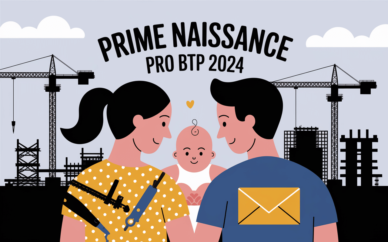 Famille BTP avec bébé et prime naissance 2024