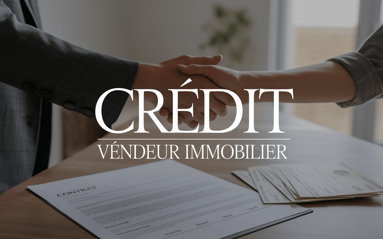 Poignée de main professionnelle pour crédit vendeur immobilier