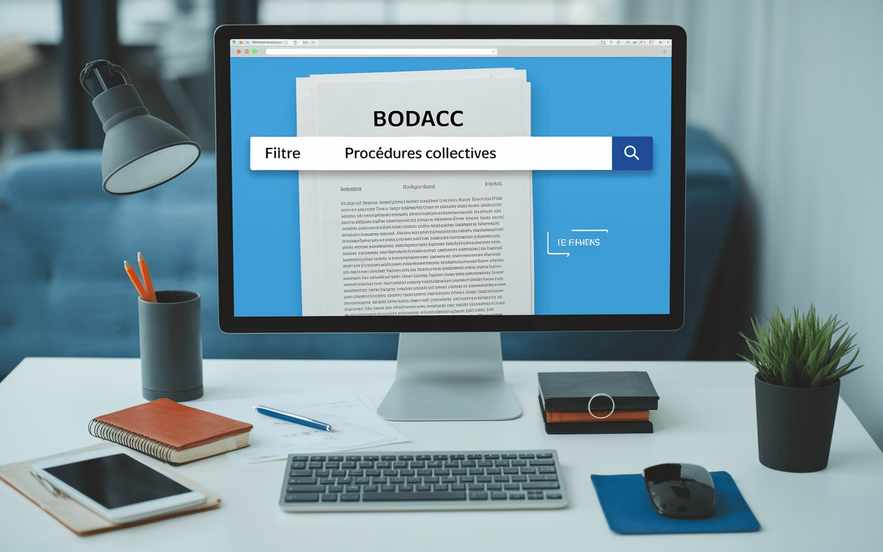 Interface officielle BODACC pour entreprises