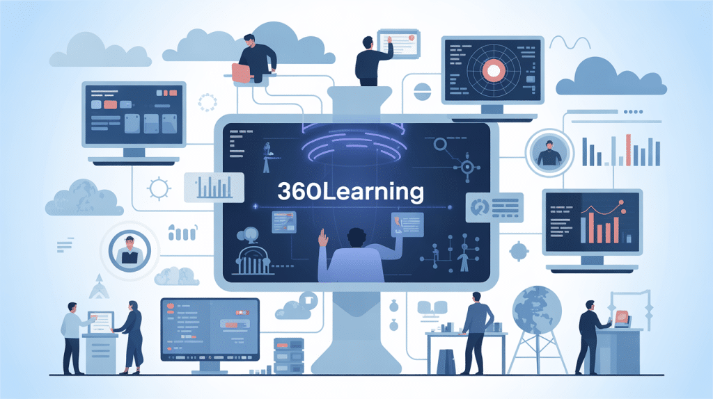 Plateforme 360Learning avec collaboration IA