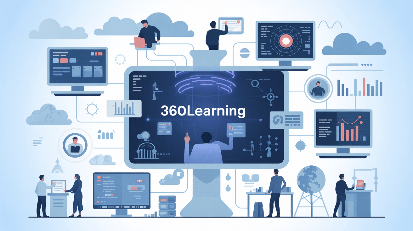 Plateforme 360Learning avec collaboration IA
