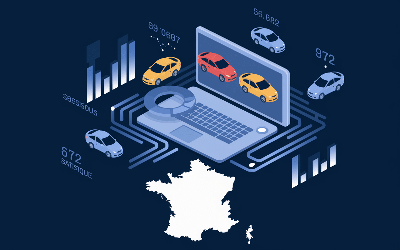 Interface Alcopa avec voitures et statistiques