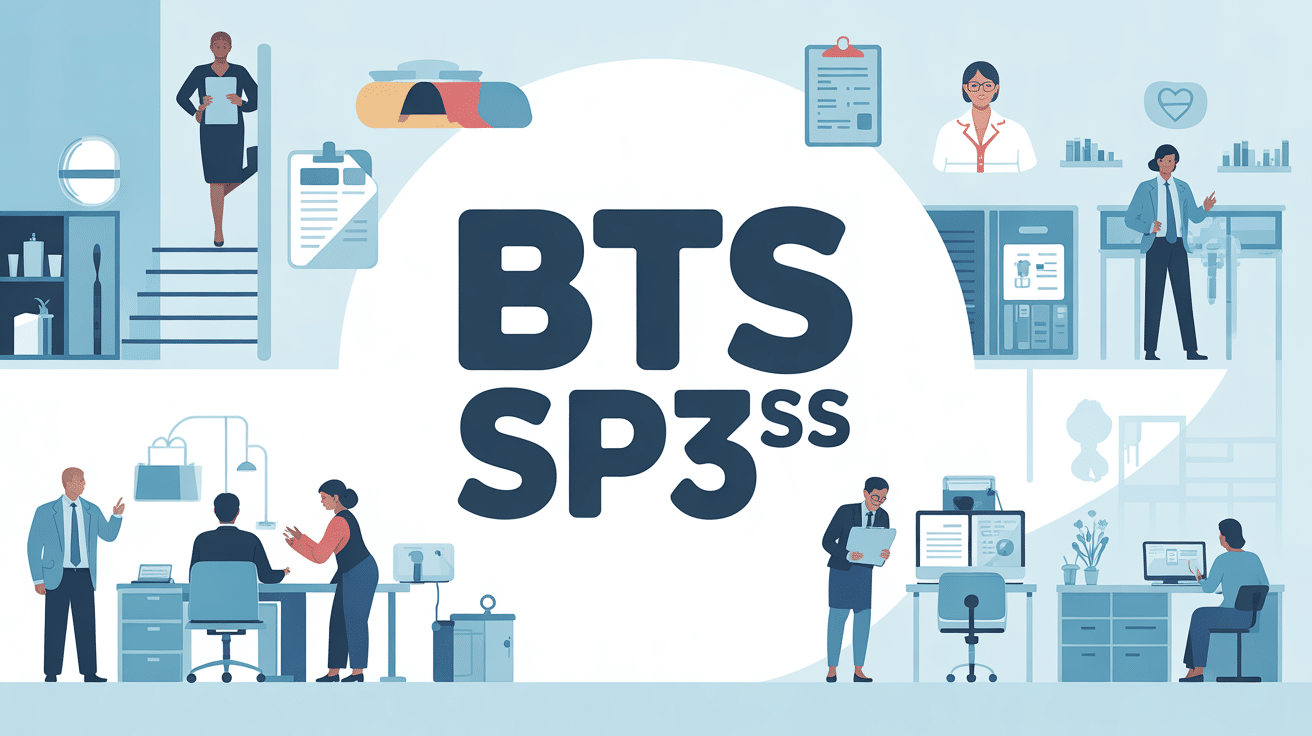 Etablissement sanitaire social avec professionnels BTS SP3S