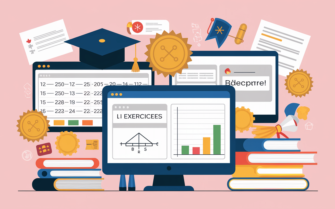 plateforme doc solus avec exercices scientifiques et diplômes