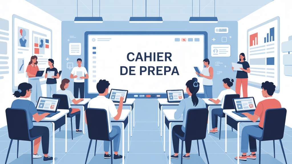illustrationcahierdeprepa-salle-de-classe-numerique-tablettes-ordinateurs