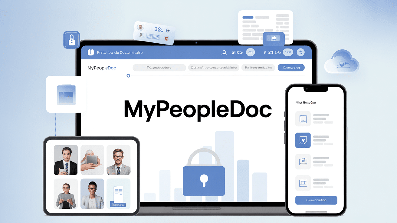 interface mypeopledoc coffre-fort numérique sécurisé