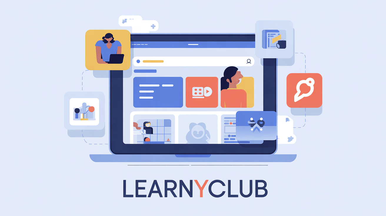 écran formation en ligne learnyclub marketing digital