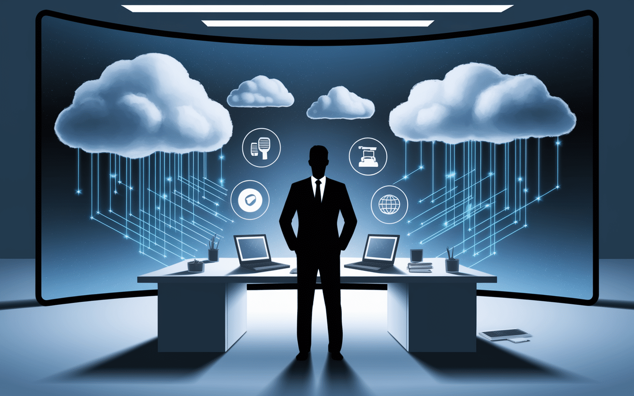 silhouetteprofessionnelledirecteurmarketingvirtuelstrategie