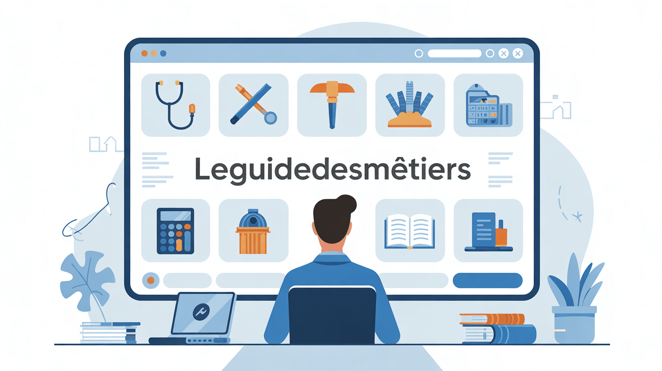 LEGUIDEDESMETIERS plateforme d'orientation