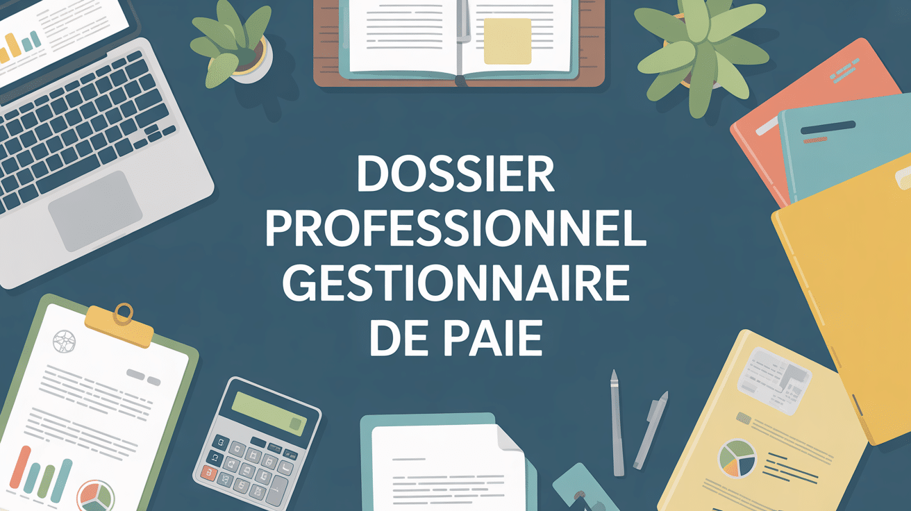 bureau moderne pour dossier professionnel gestionnaire de paie