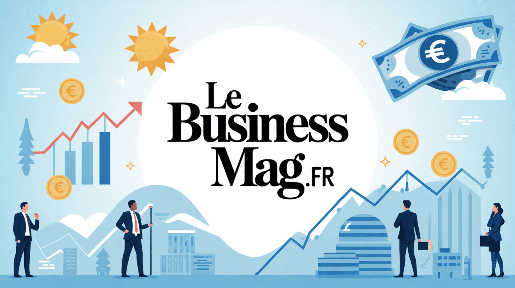le business mag .fr illustration économie française