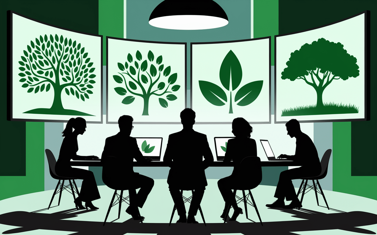 Collaboration association blog écolo autour d'une table