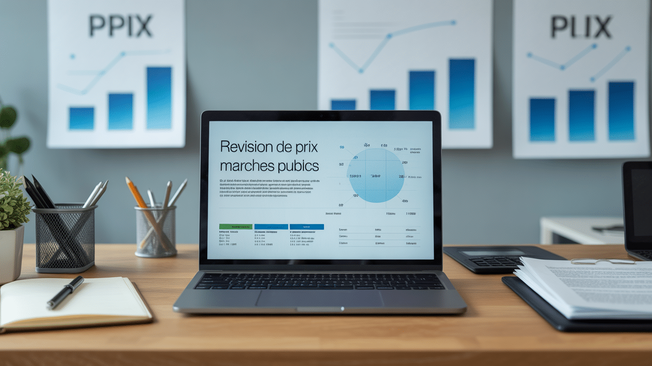 simulateur calcul révision de prix marché public excel ordinateur tableur