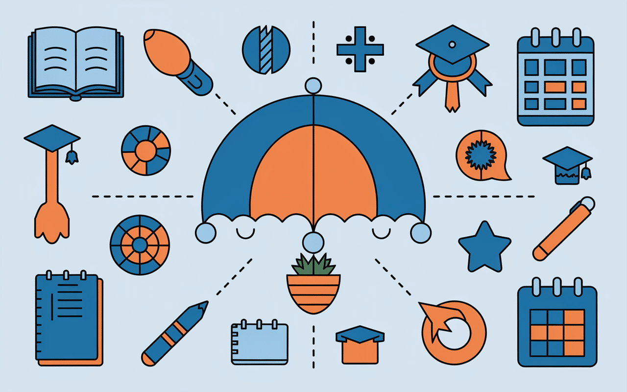 illustration boussole éducative fiche de suivi d'un projet de poursuite d'études
