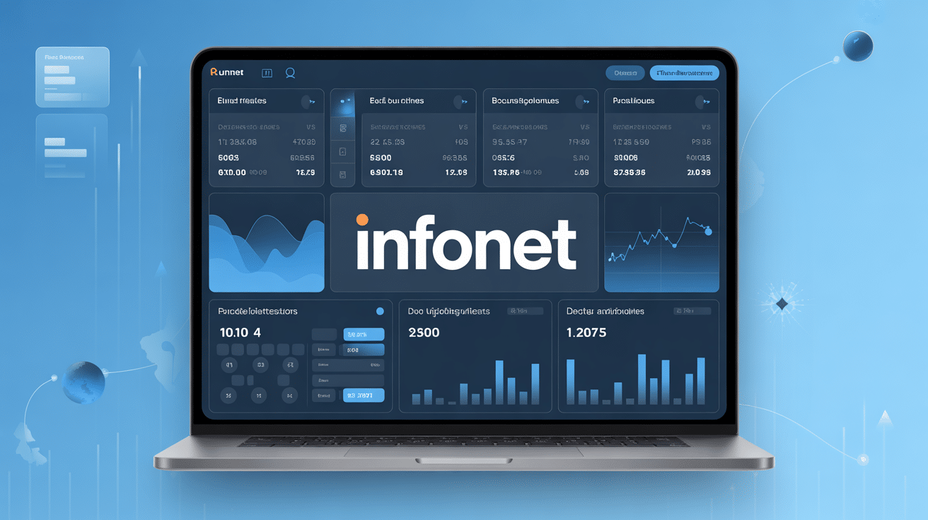 infonet interface tableaux donnees entreprises