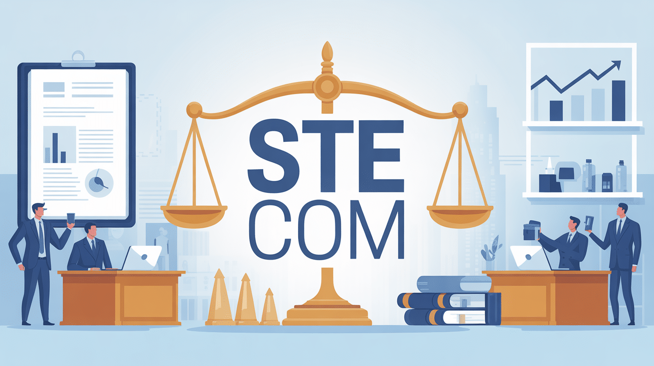 illustration ste com bureau et documents
