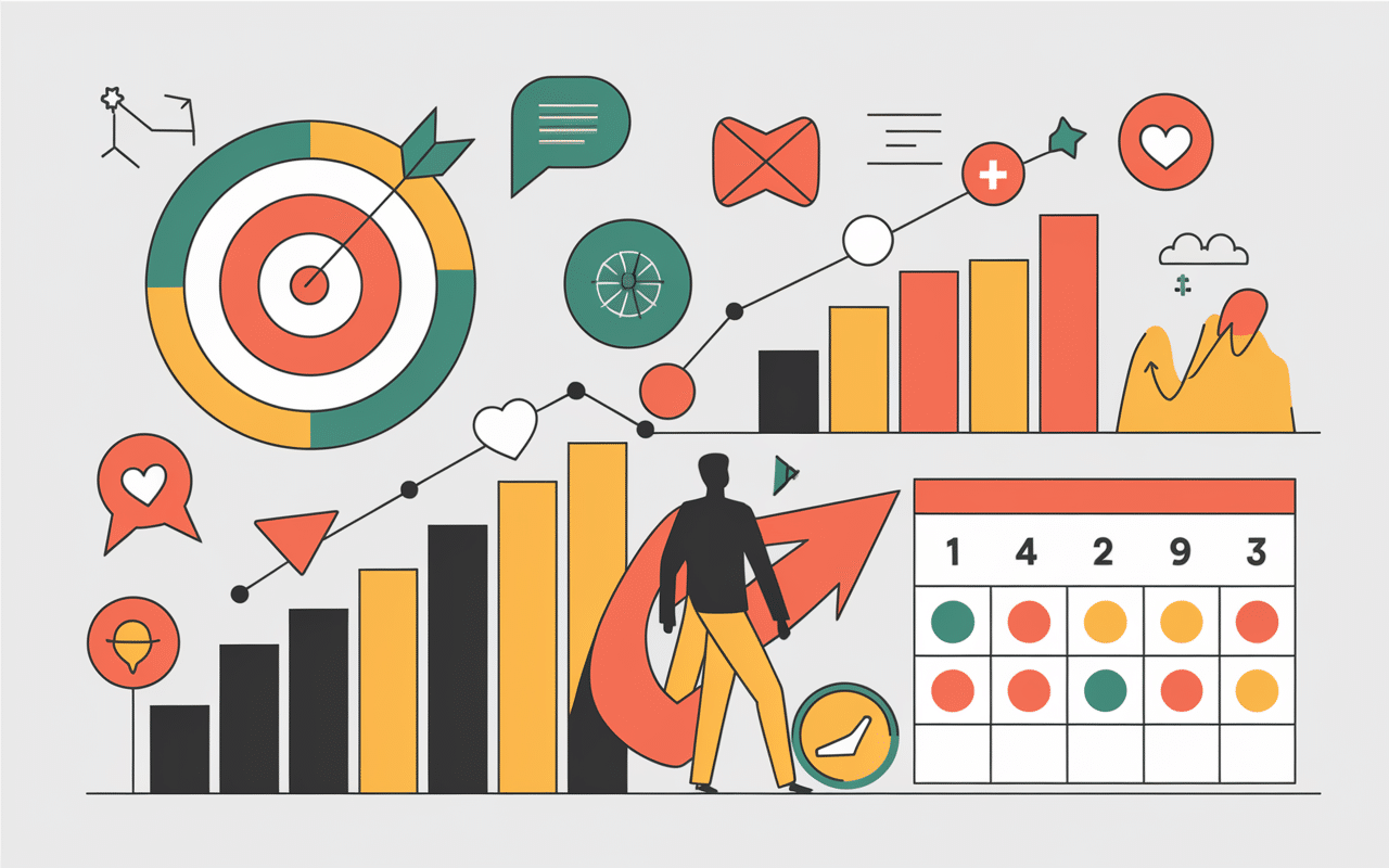 Infographie stratégies jeu concours biz marketing digital