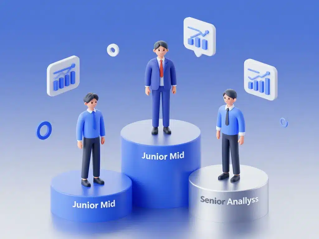 salaire data analyst comparaison junior confirmé senior