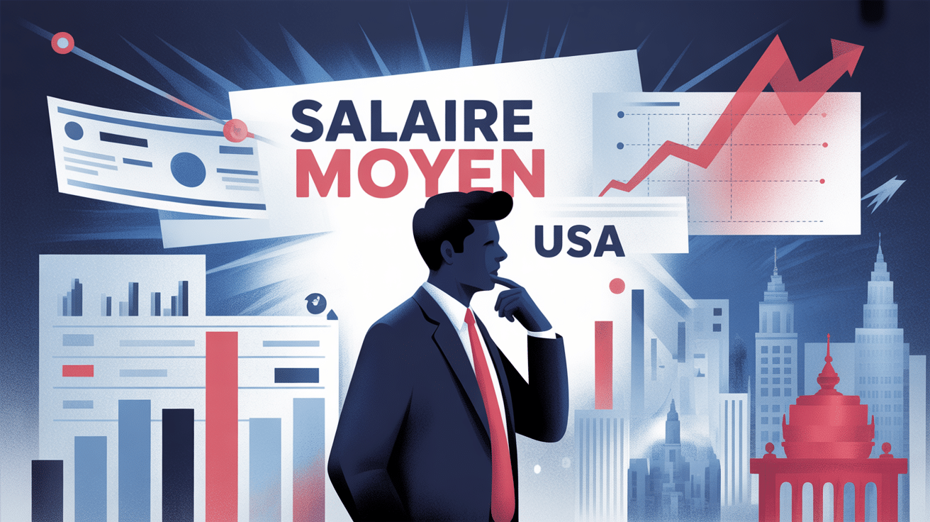 salaire moyen usa graphique écarts revenus