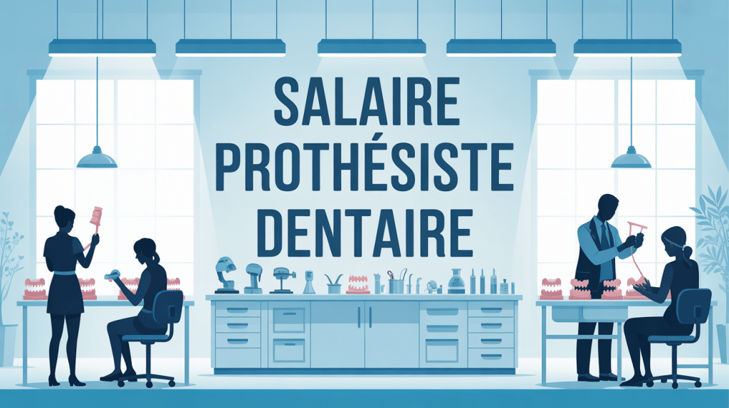 salaire prothesiste dentaire illustration laboratoire français